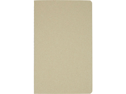 Блокнот Gianna из переработанного картона, натуральный - рис 2.