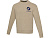 Jet унисекс Aware™ свитер с круглым вырезом из переработанных материалов - Oatmeal - миниатюра - рис 4.