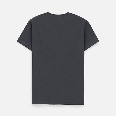 Футболка унисекс T-Bolka 200, темно-серая (графит) - рис 3.