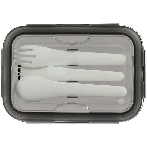 Ланчбокс Hard Work, серый - рис 4.