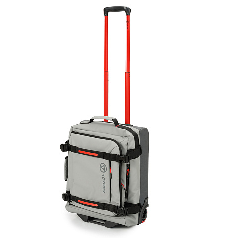 Сумка на колесах TORBER РИТМ, серый, полиэстер 900D с PU покрытием, 49 x 35,5 x 26 см, 35 л - рис 2.