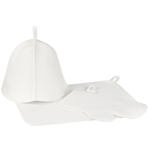 Банный набор Heat Therapy ver.2, женский, светло-серый - рис 3.