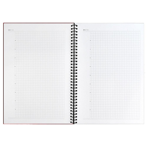 Ежедневник Notera, недатированный, красный - рис 8.