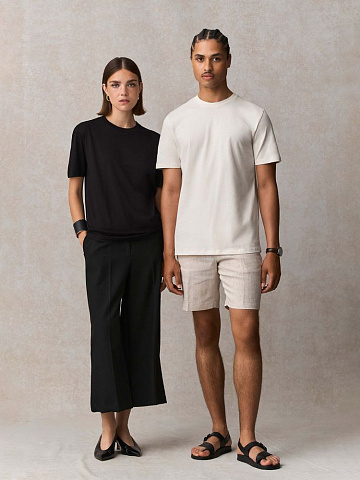 Футболка унисекс Lyam, красная - рис 9.