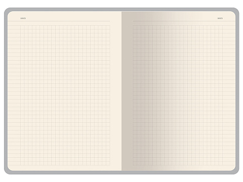 Бизнес-тетрадь А5 Pragmatic Contrast, 40 листов в клетку, морская волна с черным срезом - рис 4.