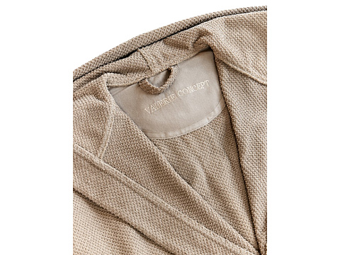 Халат Valerie Concept BRC Beige M - рис 7.