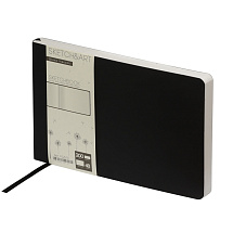 Скетчбук Sketch & Art в мягком переплете 210х140 мм, 48 л. белой бумаги 200 гр., черный