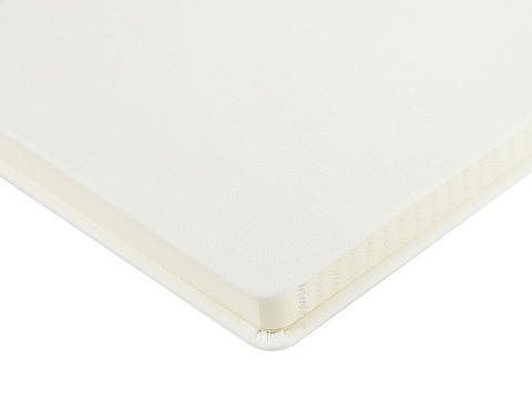 Ежедневник недатированный А5 Megapolis Velvet New, белый - рис 2.