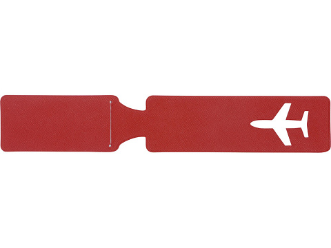 Багажная бирка Favor, красный - рис 4.