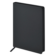 Ежедневник А5 Megapolis Color New soft-touch, черный