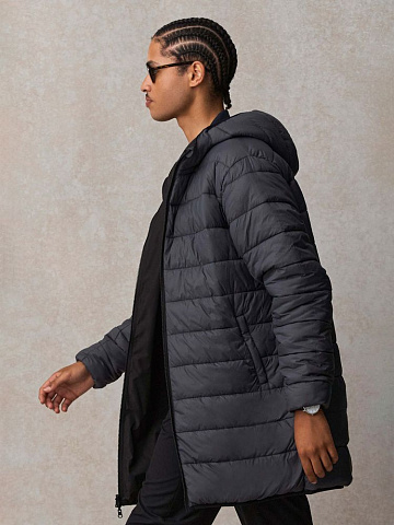 Куртка-парка унисекс Reverse, черная - рис 19.