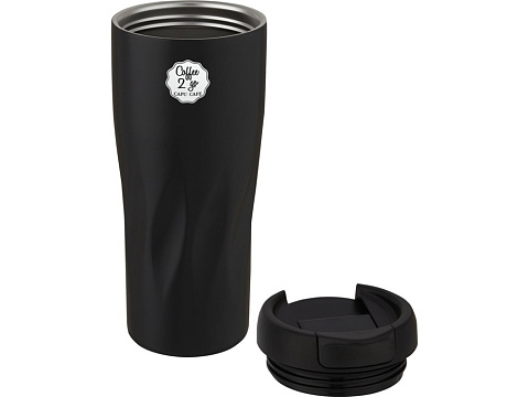 Медный термостакан объемом 450 мл с вакуумной изоляцией Waves, черный - рис 4.