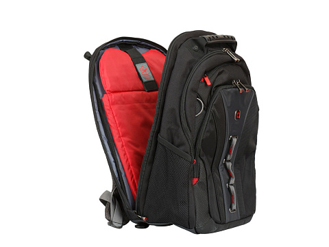 Рюкзак Legacy WENGER 16'', черный/серый, полиэстер/ПВХ, 35 x 25 x 45 см, 21 л - рис 6.