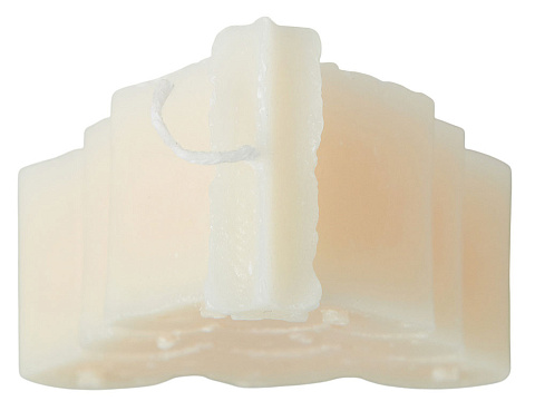 Свеча Елочка, молочный - рис 4.