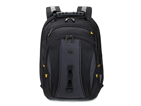 Рюкзак TORBER МЕГАПОЛИС с отделением для ноутбука 15.6, чёрный/серый, полиэстер, 37 х 17 х 45 см