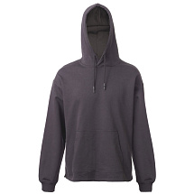 Худи оверсайз Alpha.01 унисекс, темно-серый