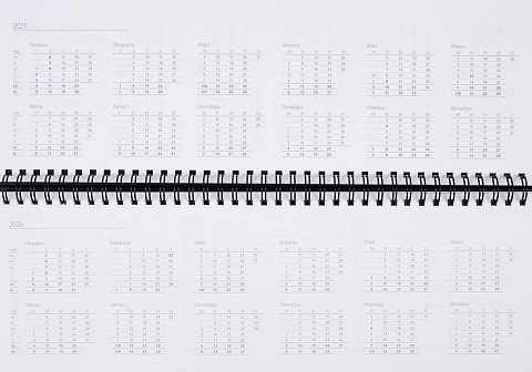 Планинг Grade, недатированный, красный - рис 5.