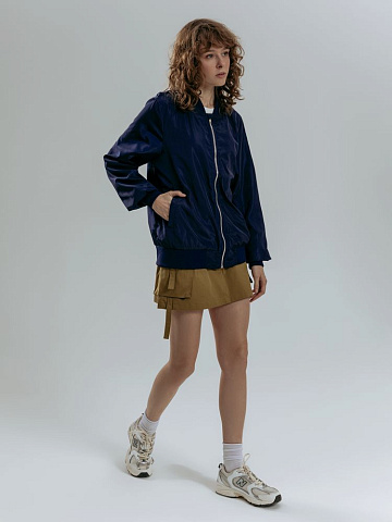 Бомбер Wigton, темно-синий - рис 15.