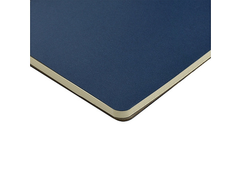 Бизнес тетрадь на гребне А5 Pragmatic, 60 листов в клетку, темно-синий - рис 4.