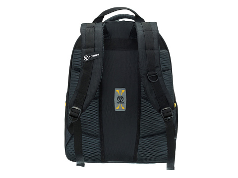 Рюкзак TORBER МЕГАПОЛИС с отделением для ноутбука 15.6, чёрный/серый, полиэстер, 35,5 х 23 х 45 см - рис 4.