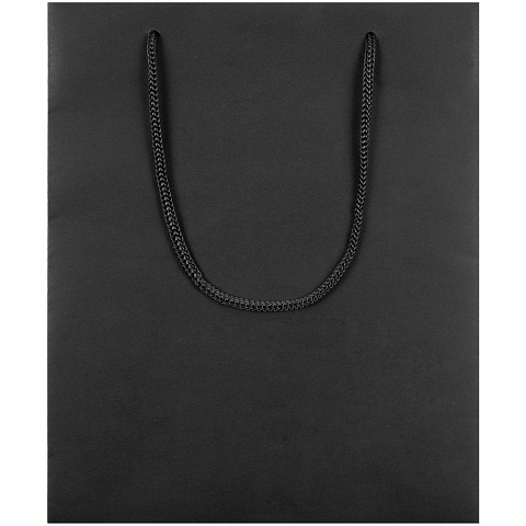 Пакет бумажный Vid M, черный - рис 3.