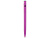 Шариковая ручка Unix из переработанной пластмассы, синие чернила - Фуксия - миниатюра - рис 2.