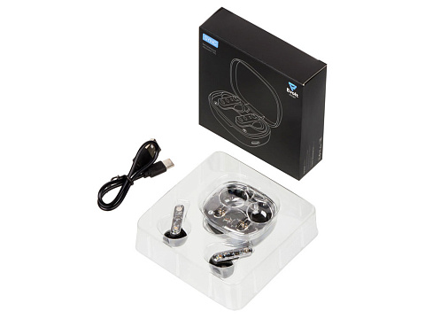 Беспроводные наушники TWS wireless Sync, черный - рис 8.