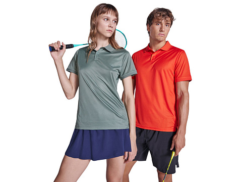 Поло TORMO мужское, огненно-оранжевый - рис 8.