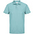 Рубашка поло унисекс Pitcher, голубая (морская волна) - миниатюра