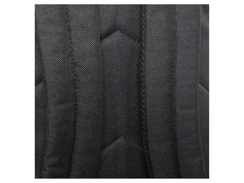 Рюкзак TORBER ГРАФФИТИ, черный с карманом коричневого цвета, полиэстер меланж, 42 х 29 x 19 см - рис 5.