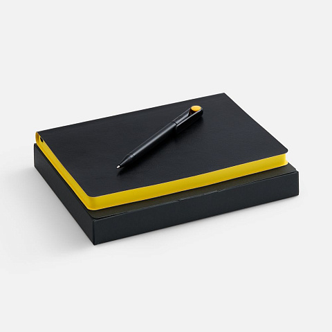 Набор Doppio, черный с желтым - рис 2.