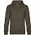 Толстовка с капюшоном унисекс King, хаки - миниатюра