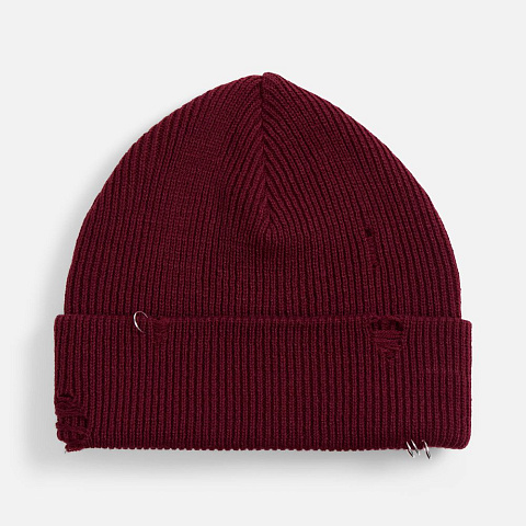 Шапка Ribelle, темно-красная (винная) - рис 2.