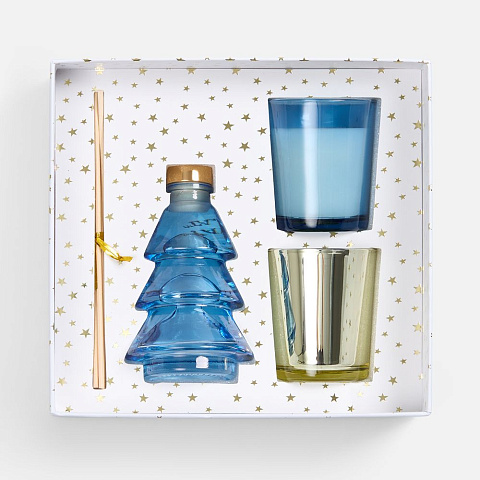 Набор Festive Touch, синий - рис 3.