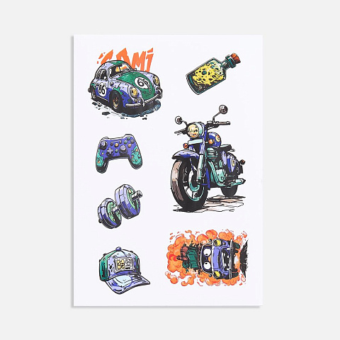 Стикерпак бумажный Thematic, 23 февраля - рис 2.