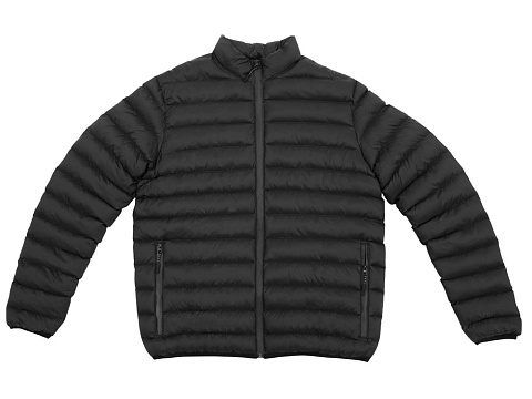 Стеганая куртка Uniqloud, черный - рис 3.