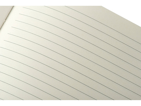 Блокнот Wispy 2.0, гибкая обложка A5, 64 листа в линейку, белый - рис 4.