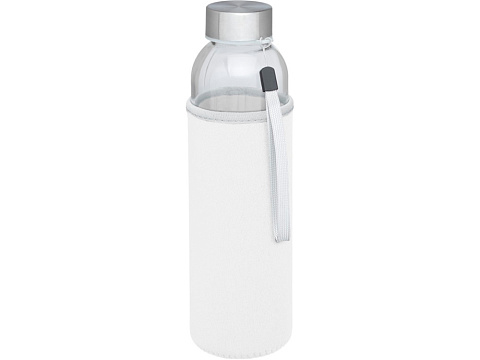 Спортивная бутылка Bodhi из стекла объемом 500 мл, белый
