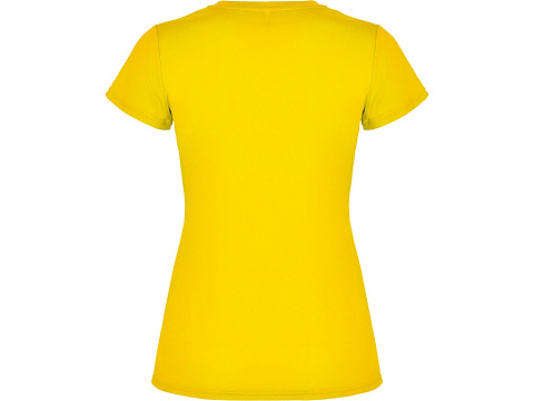 Футболка спортивная женская Montecarlo, желтый - рис 2.