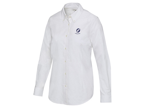 Sphene женская рубашка оксфорд - Белый - рис 5.