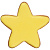 Печенье «Звезда», желтое - миниатюра