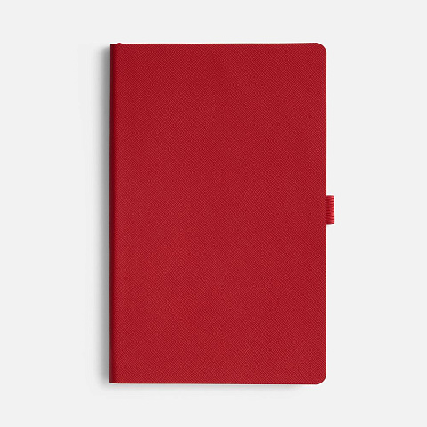 Ежедневник Lungo, недатированный, красный - рис 3.