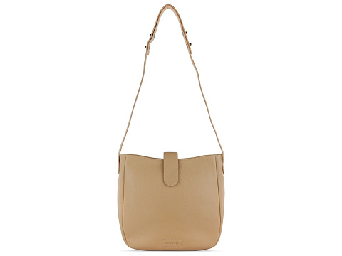 Сумка женская BUGATTI ЭЛЬЗА | ELSA, песочного цвета, воловья кожа/полиэстер, 29х8х27 см - рис 3.