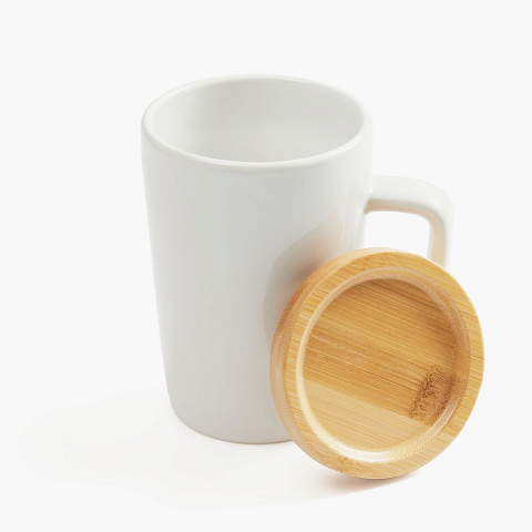 Кружка Vierra с крышкой-костером, белая - рис 4.