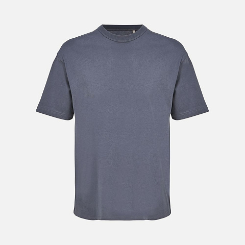 Футболка оверсайз мужская Boxy Men, темно-серая (графит)