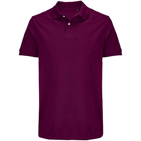 Рубашка поло женская Pacific Women, фиолетовая (сливовая) - рис 2.