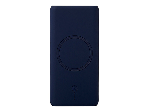 Внешний беспроводной аккумулятор c QC/PD Reload, 10000 mAh, темно-синий - рис 2.