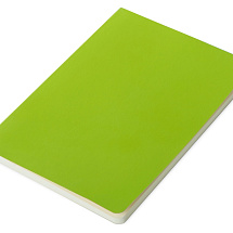 Блокнот Wispy 2.0, гибкая обложка A5, 64 листа в линейку, зеленое яблоко