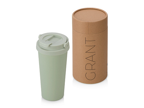 Термокружка Grant, 473мл, тубус, оливковый
