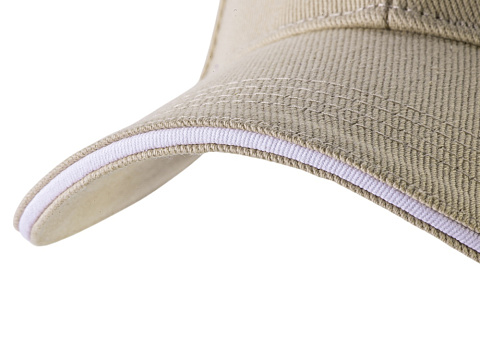 Бейсболка Cancun, песочный/белый - рис 5.